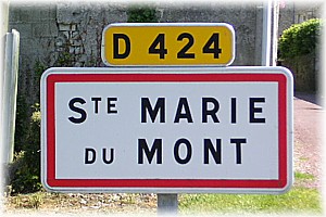 Sainte-Marie-du-Mont, (Utah Beach), foto 12 juni 2005.